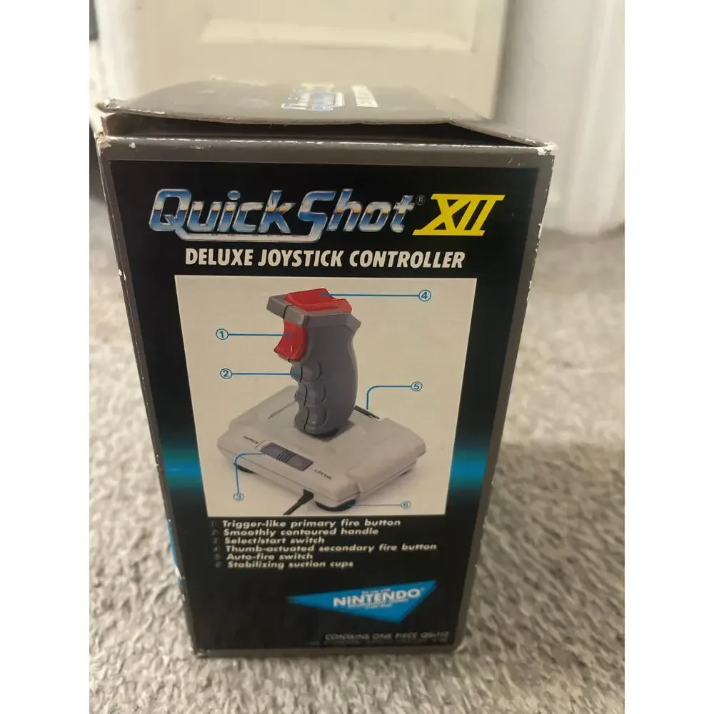 Quick Shot Xll deluxe joystick controller for use with Nintendo entertainment